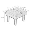 GlasFlength Indoor Ottomans and Benches, Stylish and Functional Storage for Every Room, Designs for Bedroom, Living Room, Playroom, - 3 of 4
