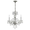 Crystorama Lighting Traditional Crystal 3 - Light Chandelier in  Polished Chrome - 4 of 4