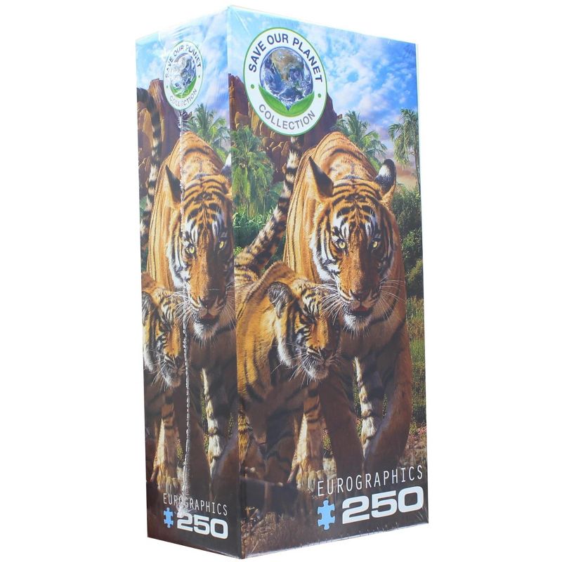 Eurographics Inc. Tigers 250 Piece Jigsaw Puzzle, 3 of 4