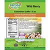 Larissa Veronica Wild Berry Colombian Coffee (Gourmet, Naturally Flavored, Whole Coffee Beans) (8 oz, ZIN: 559355) - 2 of 4