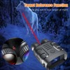ABS R18 Night Vision Binoculars - Infrared Night Vision, 1080p Full HD Video, 5X Digital Zoom, 200m-300m Viewing Distance, 2.4 Inch HD Display - 2 of 4