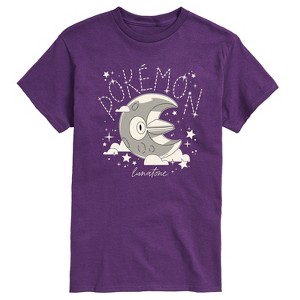 Men's - Pokémon - Lunatone Short Sleeve Graphic T-Shirt - 1 of 4