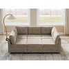 VANOMi Chenille Sectional Sofa with Ottoman - 2 of 4