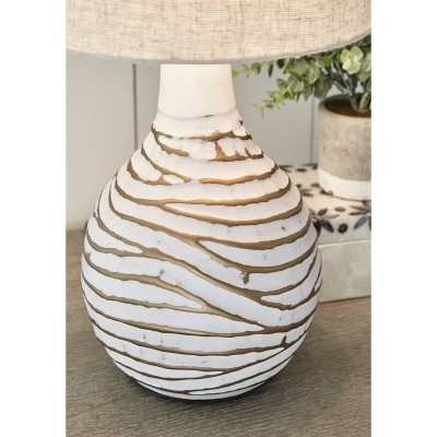 Aleela Table Lamp White/Gold - Signature Design by Ashley