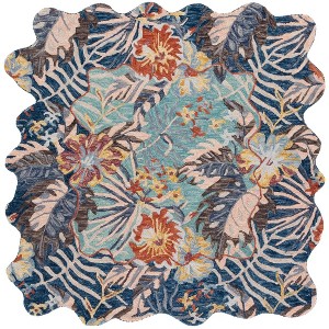 Jardin Scalloped JAR355 Hand Tufted Rugs - Safavieh - 1 of 4