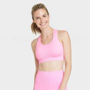 Glamorise Womens Custom Control Sports Wirefree Bra 1166 Pink Camo Print :  Target