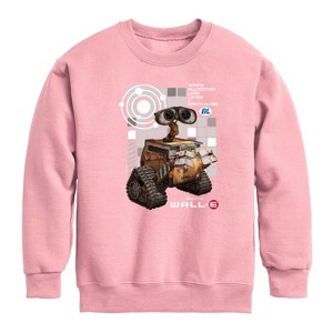 Boys' - Disney - Cube Collage Graphic Long Sleeve Fleece Sweatshirt - 1 of 3