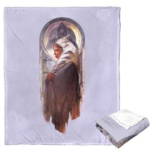 Disney Star Wars Ahsoka Protecting The Vulnerable Silk Touch Throw Blanket 50x60 Inches - 1 of 3