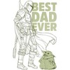Men's Star Wars: The Mandalorian Din Djarin Galaxy's Best Bounty Hunter T-Shirt - 2 of 4