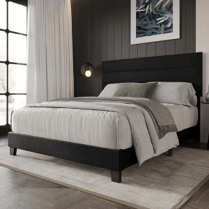 Home Design Corydon Upholstered Panel Bed - 1 of 4