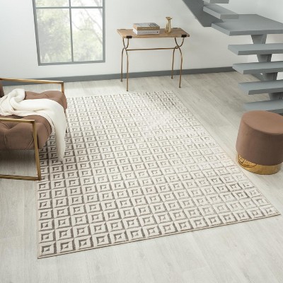 Luxe Weavers Geometric Metric Rug, Greek Pattern Carpet