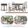 YOOCOZZ 5-Piece Retro Dining Set with Round Table - 2 of 4