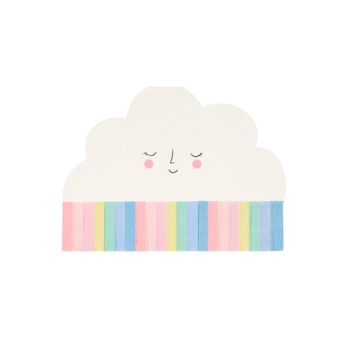 Meri Meri Rainbow Sun Cloud Napkins (Pack of 20) - image 1 of 3