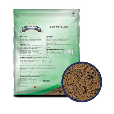 Armstrong Gourmet Blend Wild Bird Seed, 15.4 Pounds