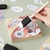 Juvale 120 Pack Foam Paint Brushes - Bulk 1 Inch Sponge Paint Brush for Acrylic, Watercolor, Staining, Varnishing, Mod Podge - 2 of 4