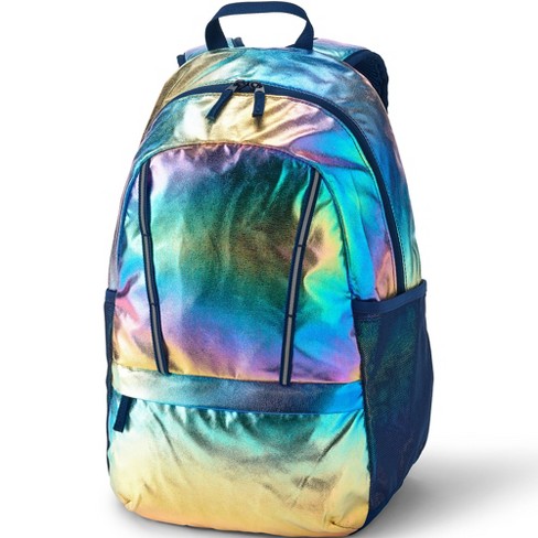 Girls Multicolour Rainbow Logo Backpack