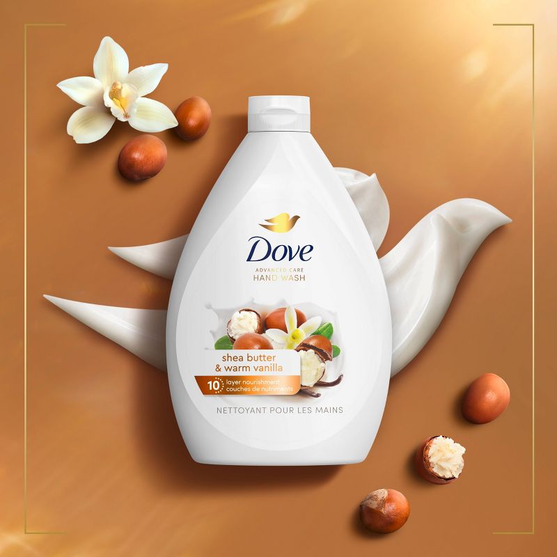 Dove Beauty Hand Wash Refill - Shea Butter - Shea &#38; Vanilla Scent - 34 fl oz, 5 of 7