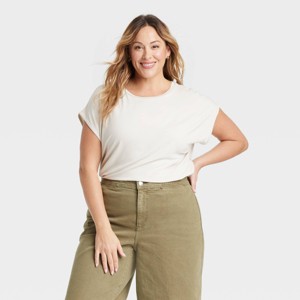 Women's Short Sleeve T-Shirt - Ava & Viv™ - 1 of 3