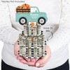 Big Dot of Happiness Happy Fall Truck - DIY Harvest Pumpkin Party Money Holder Gift - Cash Cake - 2 of 4