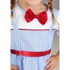 HalloweenCostumes.com 4T Girl Girl's Toddler Sweet Kansas Girl Costume, White/Blue/Red - 3 of 4