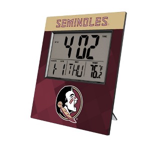NCAA ACC Universities Color Block Wall Clock - 1 of 3