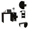 NicBex 43.3 Inch Computer Home Office Desk with 1 Drawer and 2 Open Shelves for Bedroom,Study Room,Office - 4 of 4