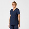 Wink W123 Maternity V-Neck Scrub Top - 3 of 4