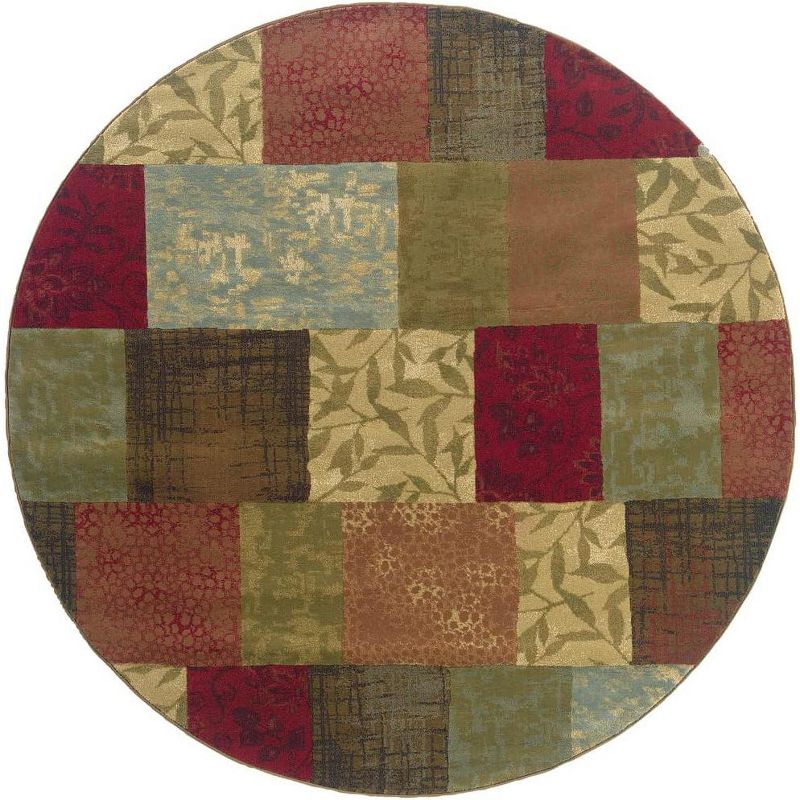 Oriental Weavers 030C1 Hudson Area Rug Size - 7.8 ft. RoundKitchen & Dining, 1 of 2