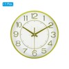 Unique Bargains Modern Silent Non Ticking Battery Operated Round Wall Clock 8 Inch - 3 of 4