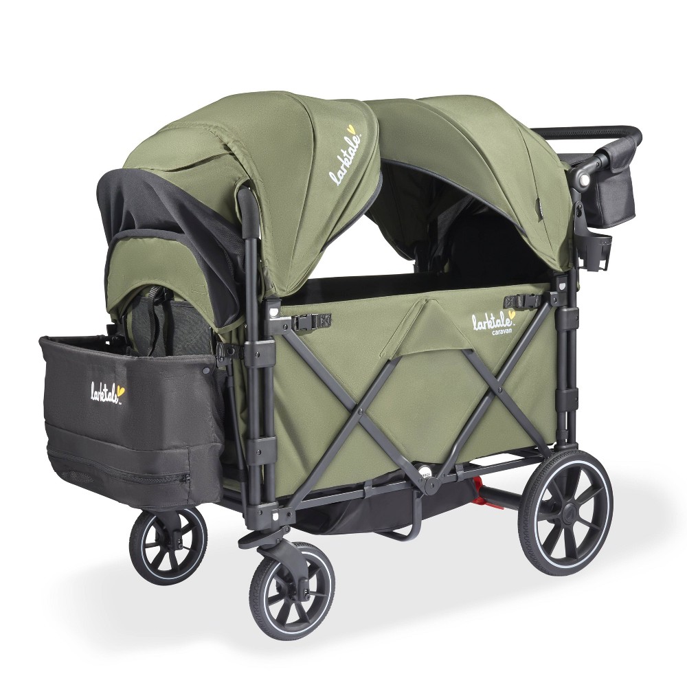 Larktale Caravan V3 Extra Capacity Stroller Wagon - Chelsea Green -  92331664