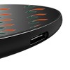 Keyscaper University of Miami Hurricanes Fashion Pattern 15-Watt Wireless Charger - 3 of 4