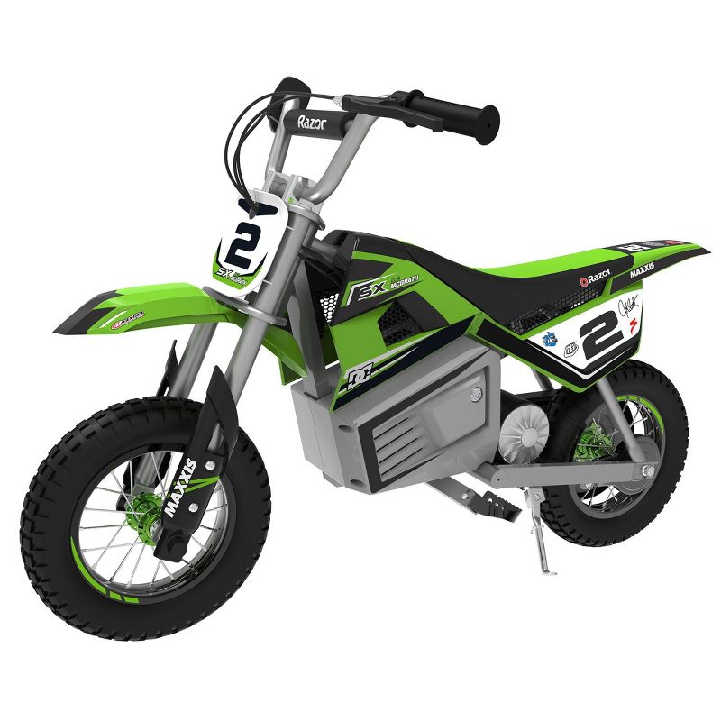 Razor SX350 Dirt Rocket McGrath Motocross Electric Bike - Green, 1 of 14