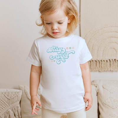 The Juniper Shop Stay Wild Retro Toddler Short Sleeve Tee