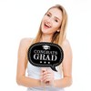 Big Dot of Happiness Graduation Cheers - 2025 Graduation Photo Booth Props Kit - 20 Count - 3 of 4