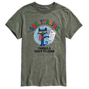Men's - Pete the Cat - Sagittarius Short Sleeve Graphic T-Shirt - 1 of 4