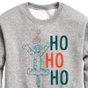Boys' - Winnie the Pooh - Tigger Christmas Ho Ho Ho Graphic Long Sleeve Fleece Sweatshirt - 2 of 4