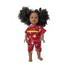 Doll Clothes Superstore Red Kitty Pajamas For Our Generation American Girl My Life Dolls - 2 of 4