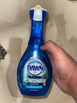 Dawn Fresh Scent Platinum Powerwash Dish Spray, Dish Soap Refill - 16oz ...