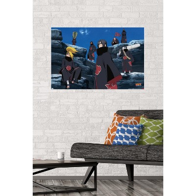 Naruto Shippuden Akatsuki Unframed Horizontal Wall Poster