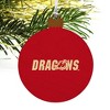 Minnesota State University Moorhead Secondary Logo Wood Christmas Tree Holiday Ornament - 4 of 4