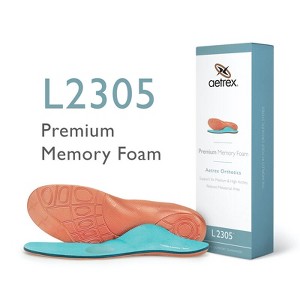 Aetrex Men's Premium Memory Foam Orthotics W/ Metatarsal Support - 1 of 4