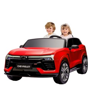 24V 2-Seater Licensed Chevrolet Blazer Electric Ride-On Car for Kids ¨C SUV Battery Powered Toy Car for Ages 3-8 - 1 of 4