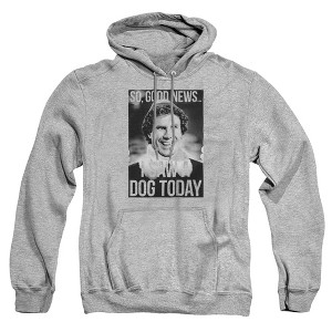 Elf Must Love Dogs Adult Pull-Over Hoodie - 1 of 4