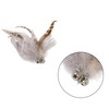 Unique Bargains Cat Feather Plaything Cat Wand Replacement Feather Fluffy Plume Gray Brown 3 Pcs - 2 of 4