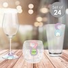 Big Dot of Happiness Spring Easter Bunny - Happy Easter Party Paper Beverage Markers for Glasses - Drink Tags - Set of 24 - 4 of 4