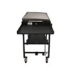 CAVINAS 36" Flat Grills Outdoor Cooking Cart Kabob Grill Steel Small Gas Grill Suitable for Outdoor, Black - 4 of 4