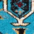 light blue/black