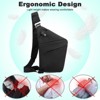 Generic Travel Bag, One Shoulder Large Capacity Cross-body Bag Chest Fashion Lightweight Sling Bags - 2 of 4