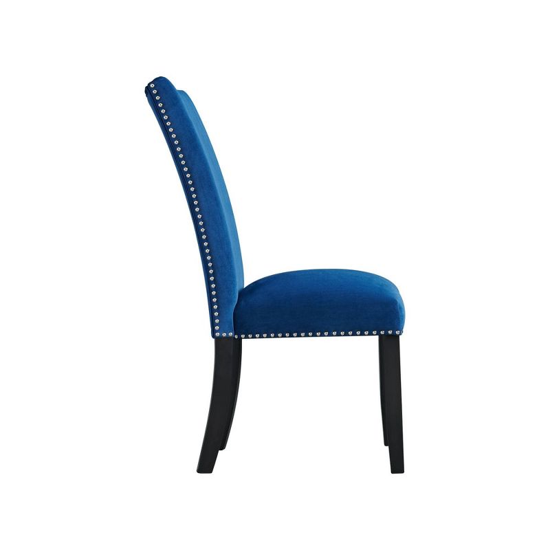 Set of 2 Celine Velvet Side Chair Set - Picket House Furnishings, 4 of 14
