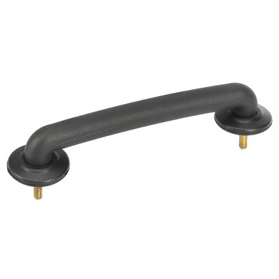Unique Bargains Fit for  Wrangler JK 1997-2018 Hold Down Bracket Strap Hood Windshield 55176422